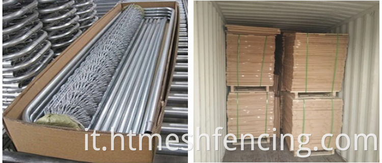 Prezzo di fabbrica Grande galvanizzata a catena zincata galvanizza recinzione canale gabbia per cani